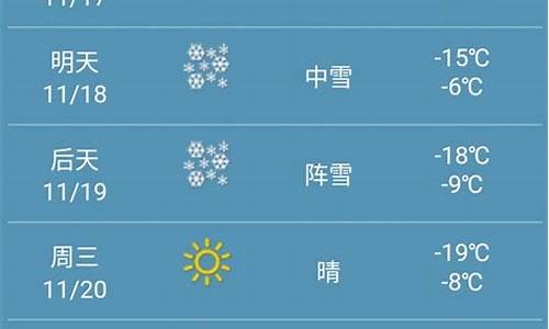 哈尔滨最近一周天气预报15天查询结果_哈尔滨市最近一周天气